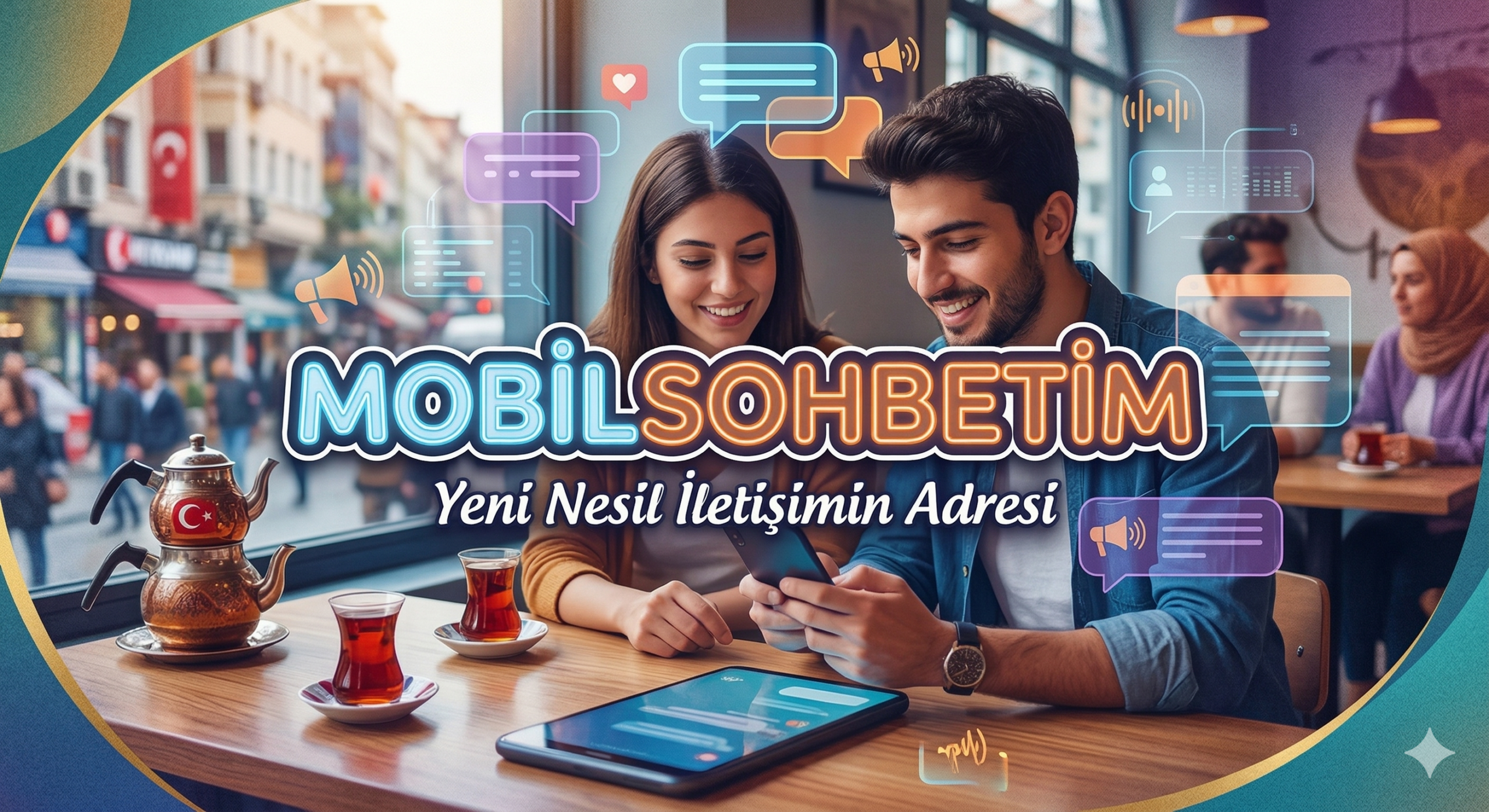 Dijital Dünyanın Samimi Köşesi MobilSohbetim ile Bağlantıda Kalın